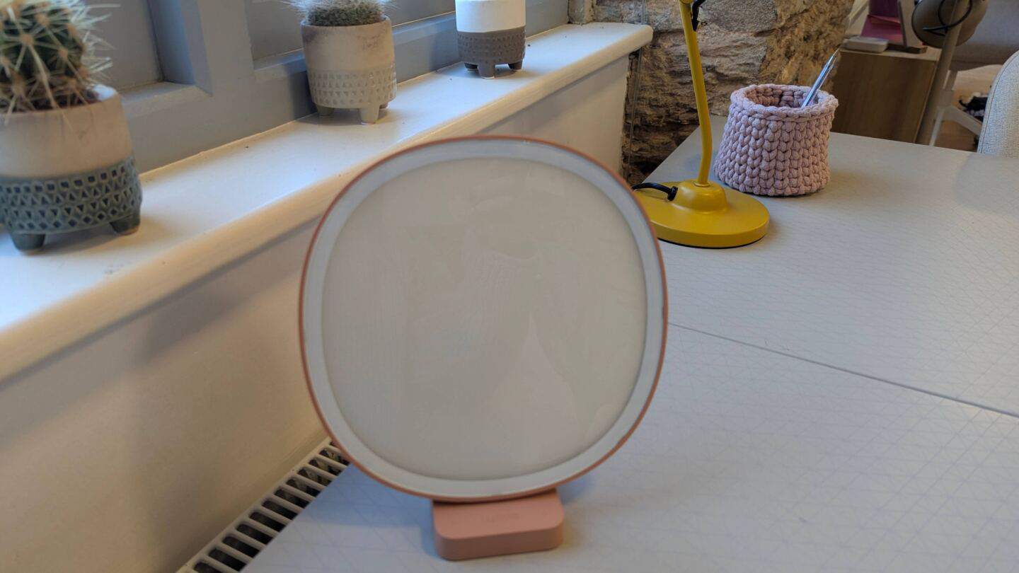 A close up photo of the Lumie Dash SAD Light