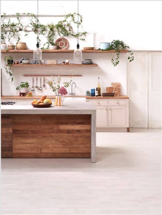 Camada White waterproof cork flooring from the Colour Flooring Company