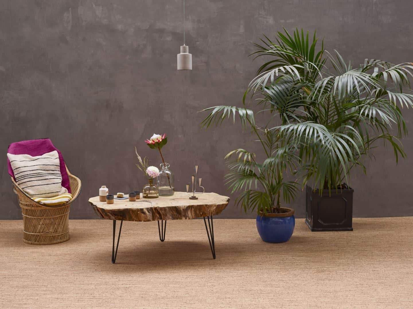Corka cork flooring in a livingroom