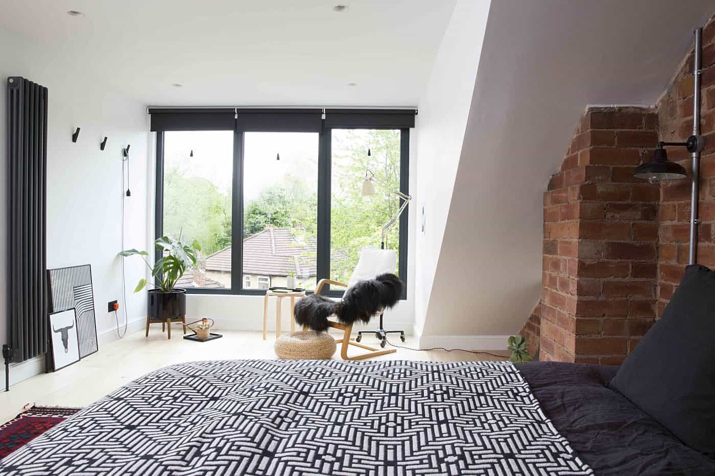 Loft Conversion - Bedroom Dormer - Karen Knox of Making Spaces Loft Bedroom Conversion.