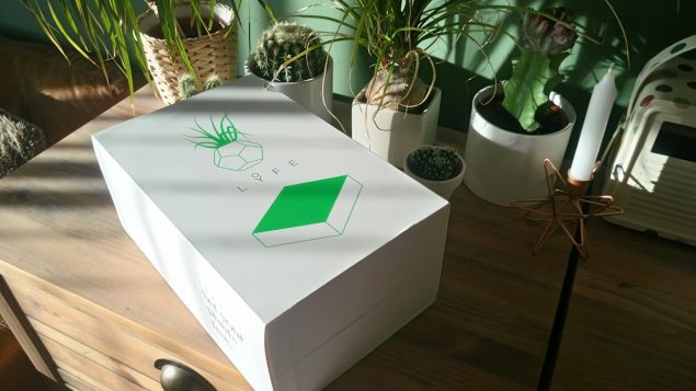 Lyfe Levitating plant pot in the box