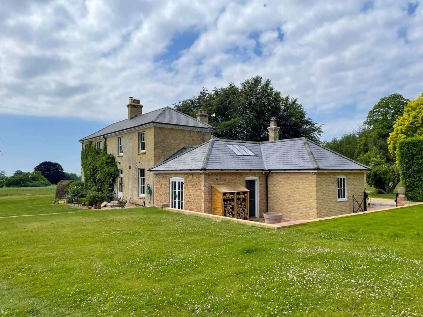 Heritage homes with conservation roof lights from Stella Rooflight
