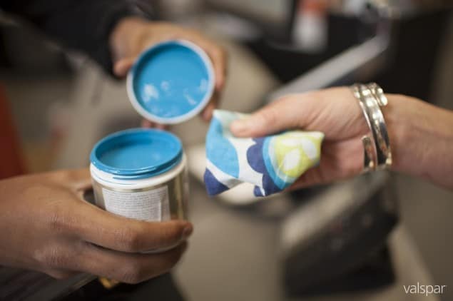 Valspar Paint colour matching service